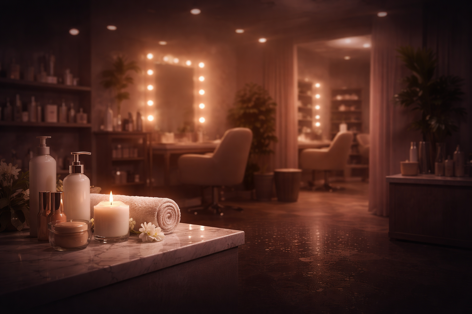 Ambiente premium en el sal&oacute;n